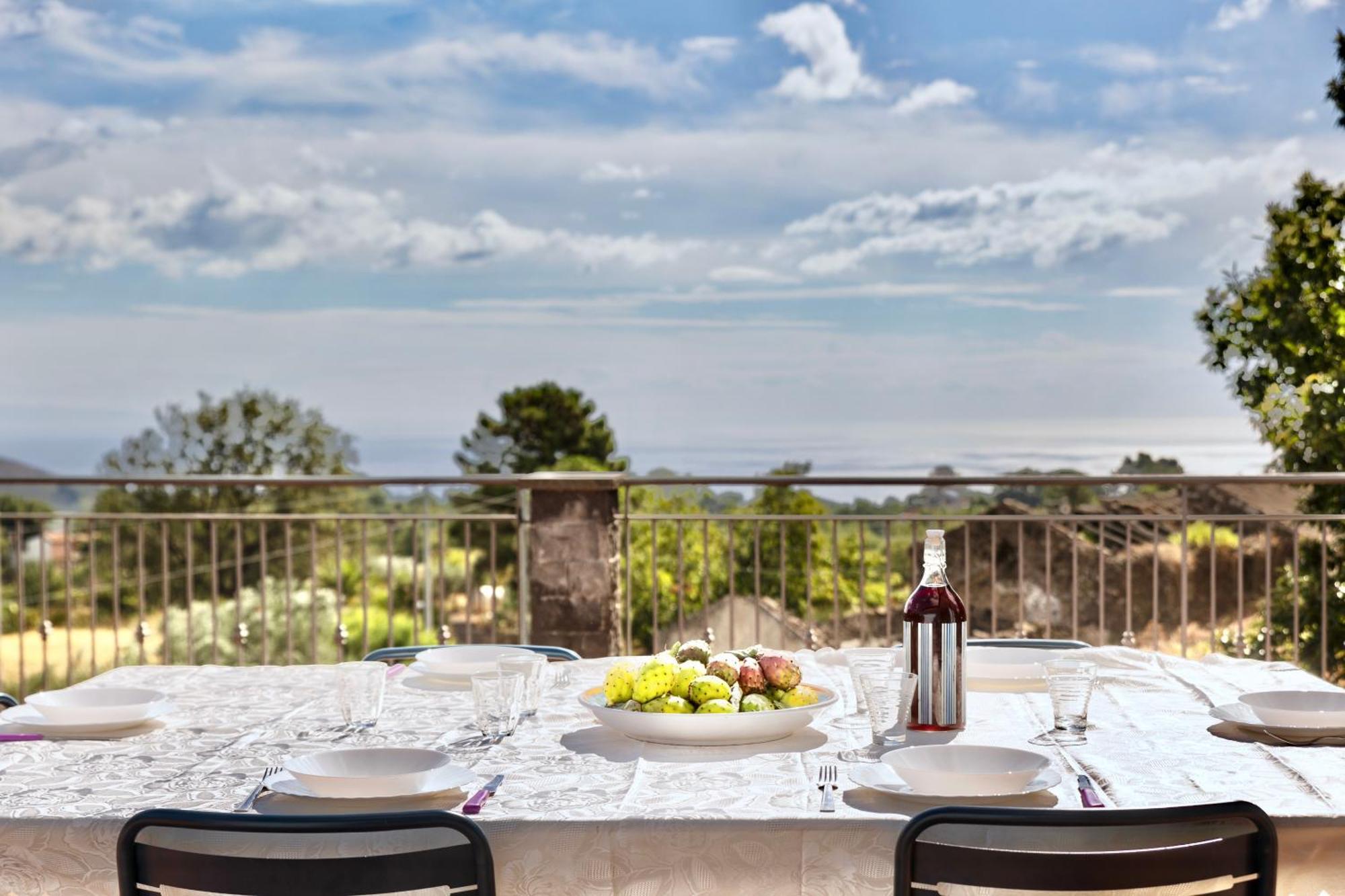 Villa Melany Casa Vacanza Piedimonte Etneo Esterno foto