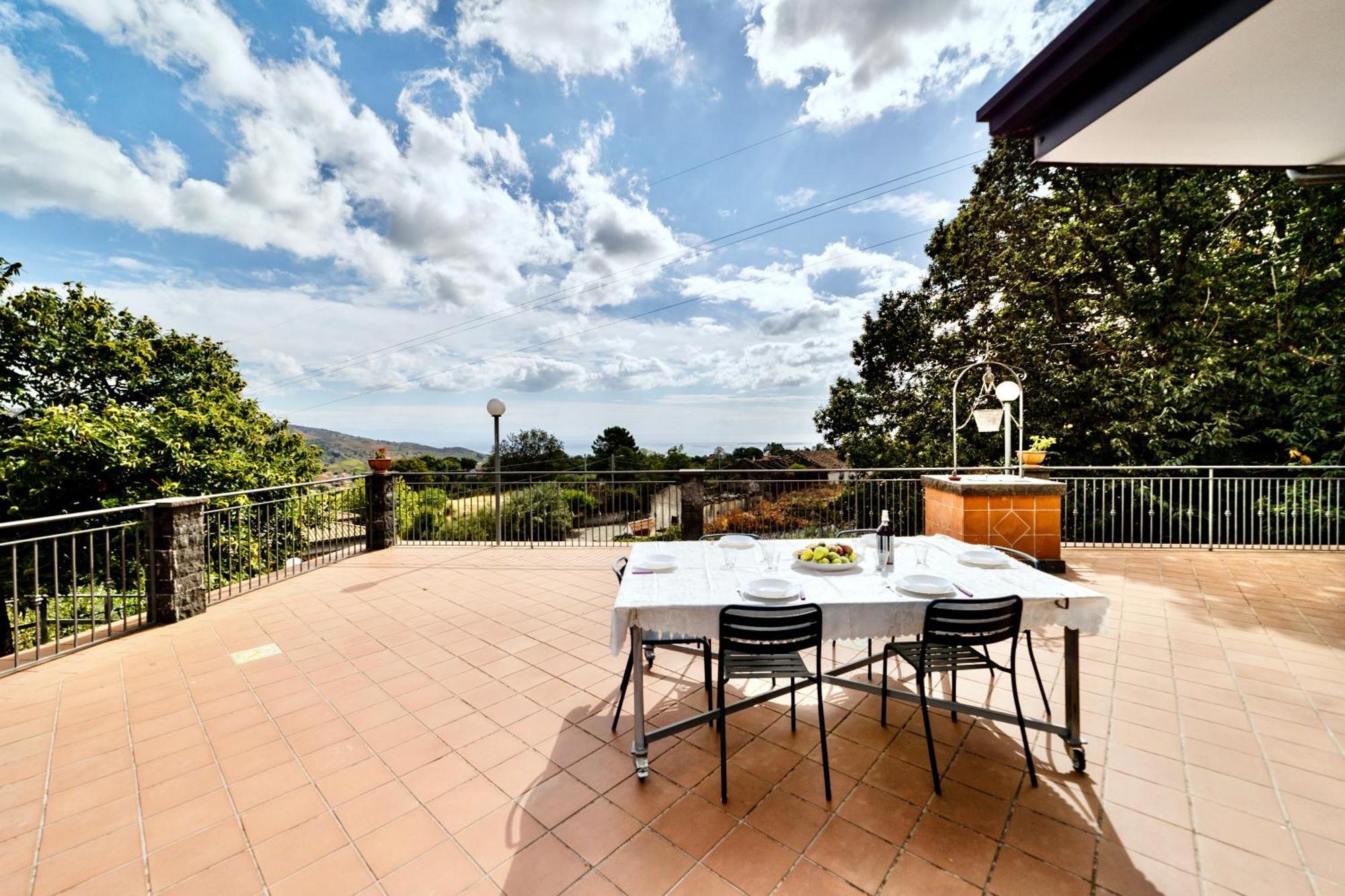 Villa Melany Casa Vacanza Piedimonte Etneo Esterno foto